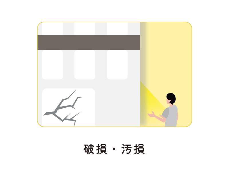 破損・汚損
